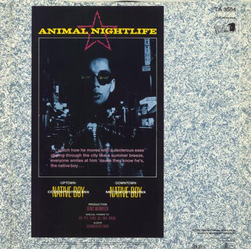 Animal Nightlife Native Boy 12" vinyl single (12 inch record / Maxi-single) UK AGT12NA793296