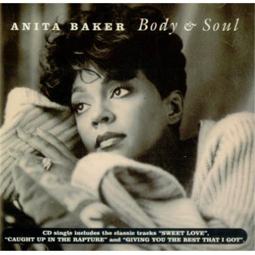 Anita Baker Body & Soul CD single (CD5 / 5") UK ABAC5BO41907
