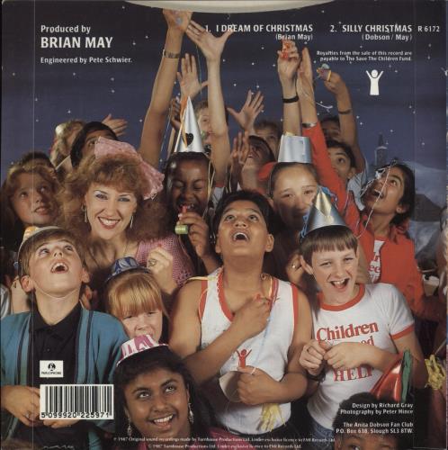 Anita Dobson I Dream Of Christams 7" vinyl single (7 inch record / 45) UK ANI07ID30612