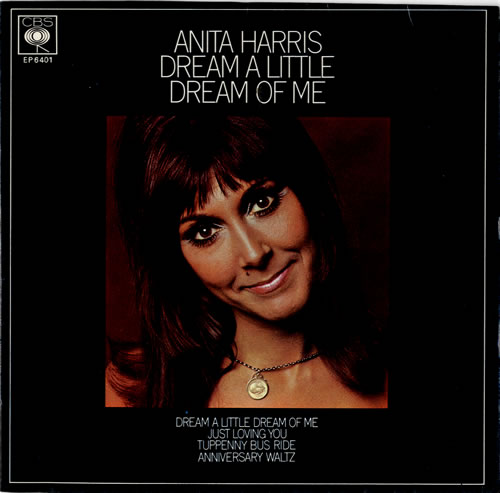 Anita Harris Dream A Little Dream Of Me 7" vinyl single (7 inch record / 45) UK AHQ07DR567327