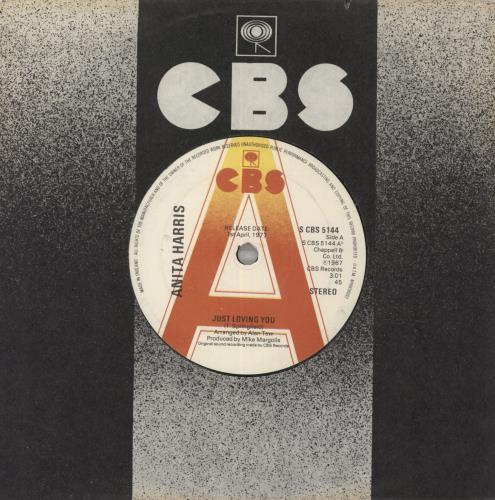 Anita Harris Just Loving You - A Label 7" vinyl single (7 inch record / 45) UK AHQ07JU828839