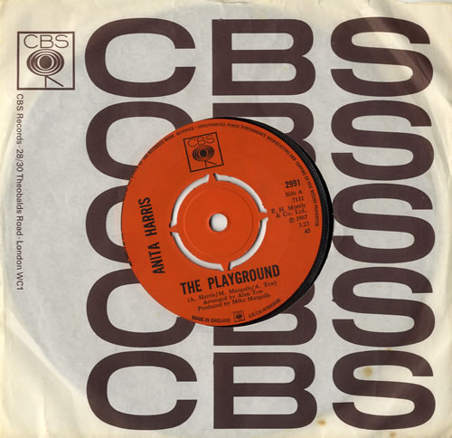 Anita Harris The Playground 7" vinyl single (7 inch record / 45) UK AHQ07TH564645