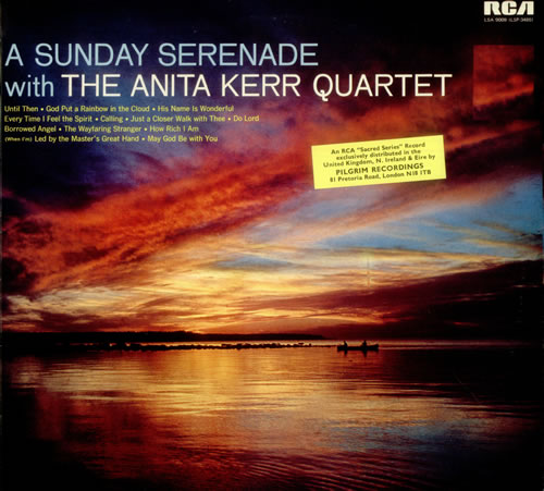 Anita Kerr A Sunday Serenade vinyl LP album (LP record) UK UQ2LPAS536246