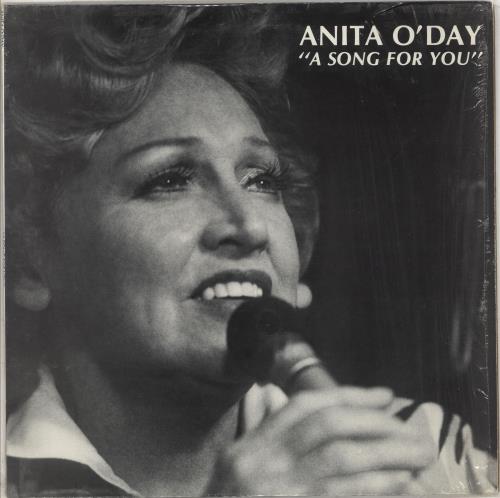 Anita O'Day A Song For You vinyl LP album (LP record) US AODLPAS711649