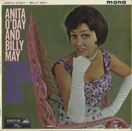 Anita O'Day Swing Rodgers And Hart vinyl LP album (LP record) UK AODLPSW452620