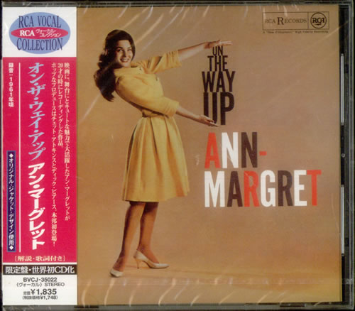 Ann-Margret On The Way Up CD album (CDLP) Japanese AMGCDON541936