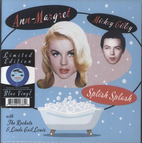 Ann-Margret Splish Splash - Blue Vinyl 7" vinyl single (7 inch record / 45) US AMG07SP851668
