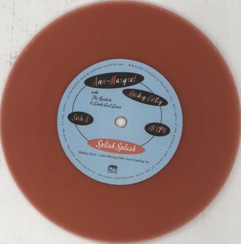 Ann-Margret Splish Splash - Pink Vinyl 7" vinyl single (7 inch record / 45) US AMG07SP851666