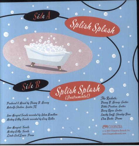 Ann-Margret Splish Splash - Pink Vinyl 7" vinyl single (7 inch record / 45) US AMG07SP851666