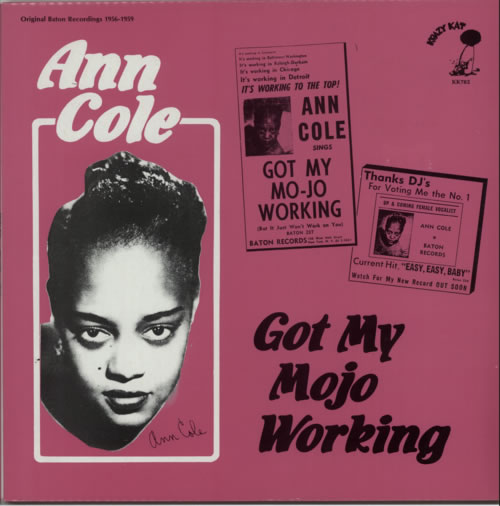 Ann Cole Got My Mojo Working vinyl LP album (LP record) UK F-5LPGO621991