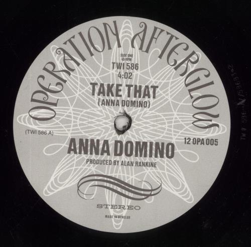 Anna Domino Take That 12" vinyl single (12 inch record / Maxi-single) Dutch ADO12TA856602