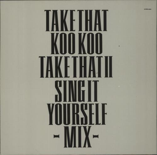 Anna Domino Take That 12" vinyl single (12 inch record / Maxi-single) Dutch ADO12TA856602