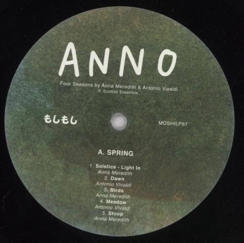Anna Meredith Anno: Four Seasons vinyl LP album (LP record) UK 05XLPAN840318