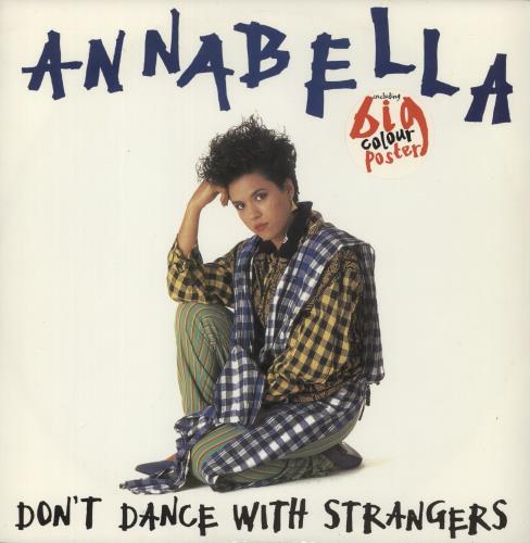 Annabella Lwin Don't Dance With Strangers + Poster 12" vinyl single (12 inch record / Maxi-single) UK LWN12DO870517