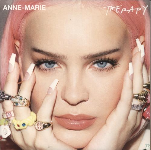 Anne-Marie Therapy - Light Rose Pink Vinyl vinyl LP album (LP record) UK 3YTLPTH838829