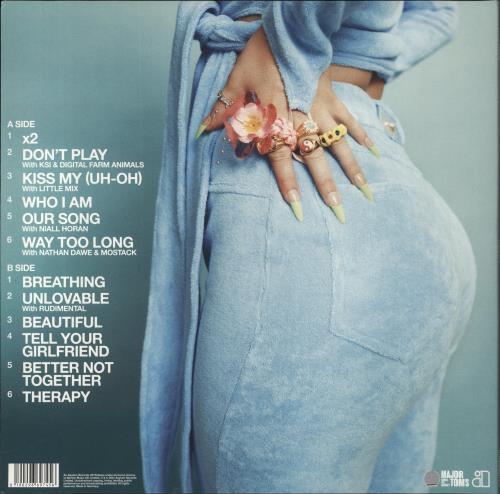 Anne-Marie Therapy - Light Rose Pink Vinyl vinyl LP album (LP record) UK 3YTLPTH838829