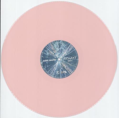 Anne-Marie Therapy - Pink Vinyl - Autographed vinyl LP album (LP record) UK 3YTLPTH881253