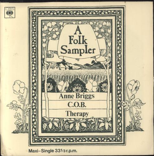 Anne Briggs A Folk Sampler 7" vinyl single (7 inch record / 45) UK ARG07AF797463