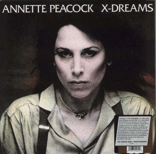 Annette Peacock X-Dreams - Gold Vinyl vinyl LP album (LP record) UK APKLPXD870986