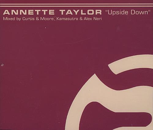 Annette Taylor Upside Down CD single (CD5 / 5") German AEUC5UP387780