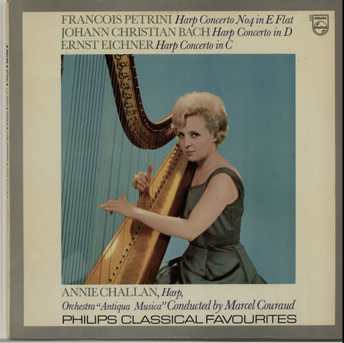 Annie Challan Harp Concertos vinyl LP album (LP record) UK G83LPHA632203
