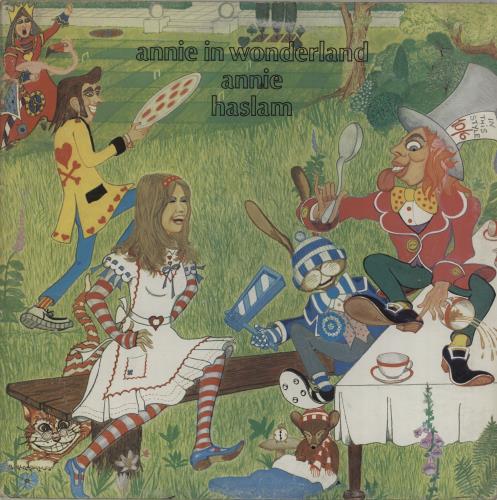 Annie Haslam Annie In Wonderland - Gatefold vinyl LP album (LP record) UK AHSLPAN70419