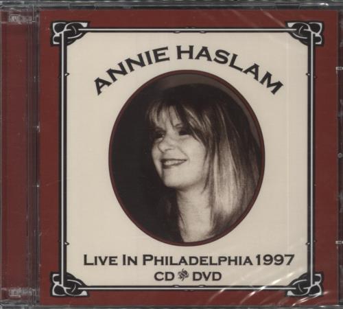 Annie Haslam Live In Philadelphia 1997 - Sealed 2-disc CD/DVD set UK AHS2DLI854675