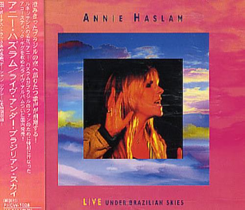 Annie Haslam Live Under Brazilian Skies CD album (CDLP) Japanese AHSCDLI292355