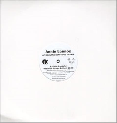 Annie Lennox A Thousand Beautiful Things 12" vinyl single (12 inch record / Maxi-single) US ANN12AT264824