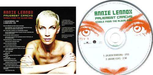 Annie Lennox Pavement Cracks CD single (CD5 / 5") Brazilian ANNC5PA285968