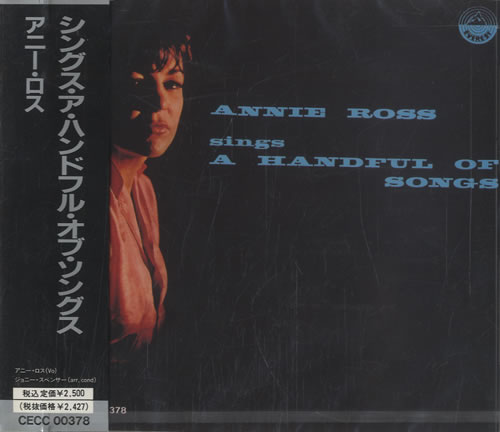 Annie Ross A Handful Of Songs CD album (CDLP) Japanese AOSCDAH522496
