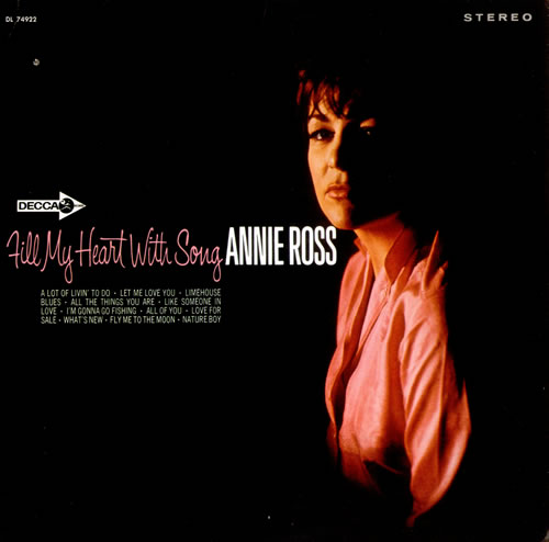 Annie Ross Fill My Heart With Song vinyl LP album (LP record) US AOSLPFI530056