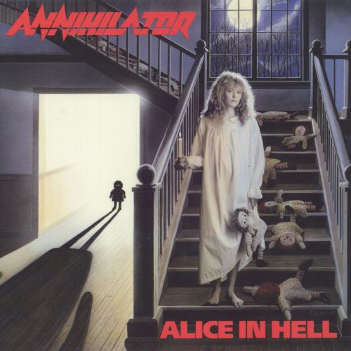 Annihilator Alice In Hell vinyl LP album (LP record) UK AO-LPAL814026