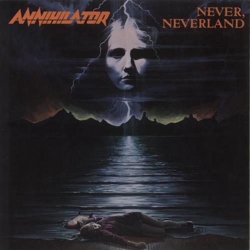 Annihilator Never, Neverland vinyl LP album (LP record) Dutch AO-LPNE862453