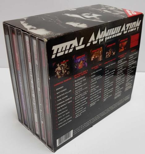 Annihilator Total Annihilation CD Album Box Set UK AO-DXTO690201