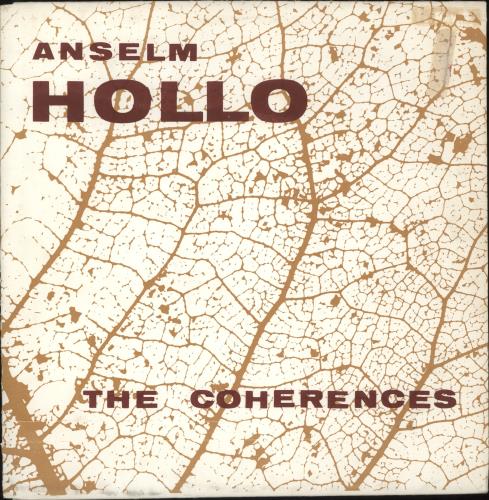 Anselm Hollo The Coherences vinyl LP album (LP record) UK -2YLPTH889999
