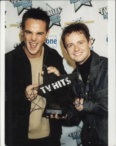 Ant & Dec Autographed Photograph photograph UK A&DPHAU733925