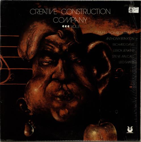 Anthony Braxton Creative Construction Company Vol. II vinyl LP album (LP record) US A1SLPCR705315