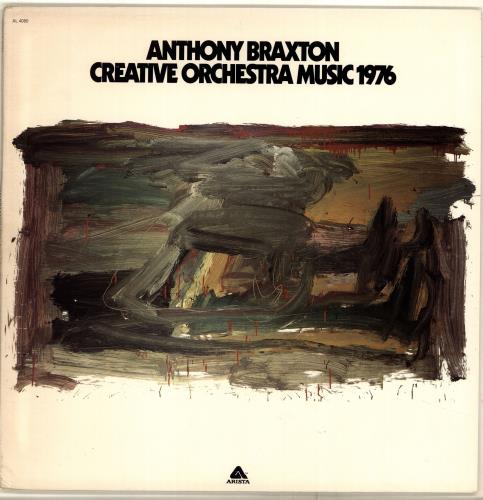 Anthony Braxton Creative Orchestra Music 1976 vinyl LP album (LP record) US A1SLPCR704699