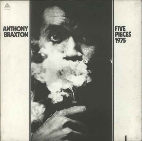 Anthony Braxton Five Pieces 1975 vinyl LP album (LP record) US A1SLPFI887204