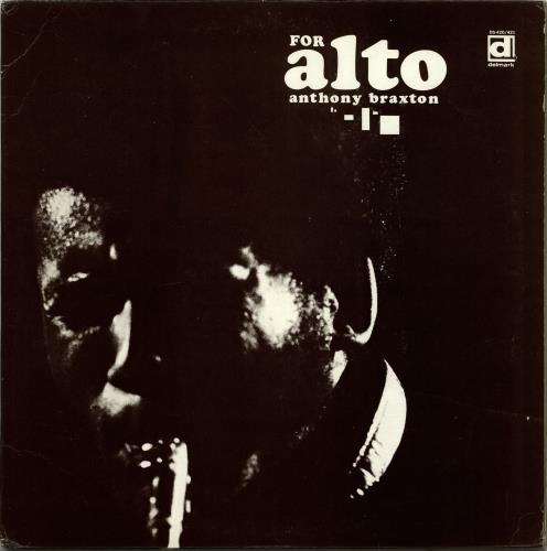 Anthony Braxton For Alto 2-LP vinyl record set (Double LP Album) US A1S2LFO705313