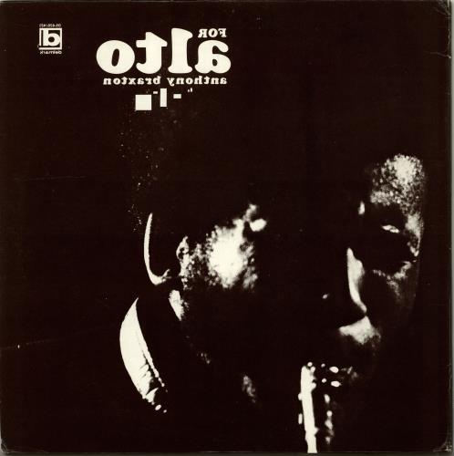 Anthony Braxton For Alto 2-LP vinyl record set (Double LP Album) US A1S2LFO705313