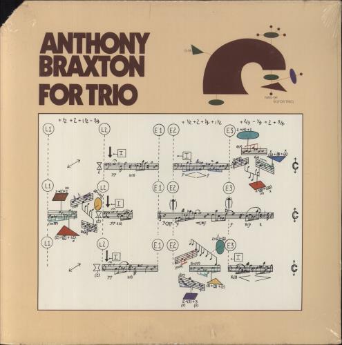 Anthony Braxton For Trio vinyl LP album (LP record) US A1SLPFO705317