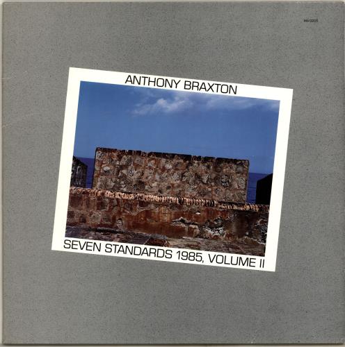 Anthony Braxton Seven Standards 1985, Volume 2 vinyl LP album (LP record) US A1SLPSE704715