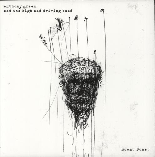 Anthony Green Boom. Done. - White and Black Marbled Vinyl vinyl LP album (LP record) US QZ7LPBO863880