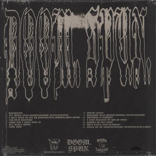 Anthony Green Doom. Spun. - Cloudy Purple - Shrink vinyl LP album (LP record) US QZ7LPDO863817