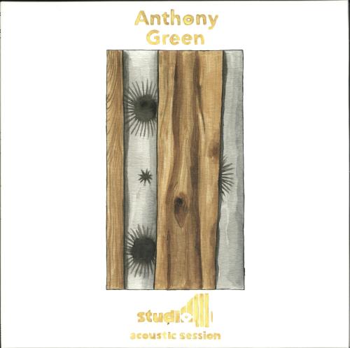 Anthony Green Studio 4 Acoustic Session - Clear with Green & Pink Splatter Vinyl vinyl LP album (LP record) US QZ7LPST704193