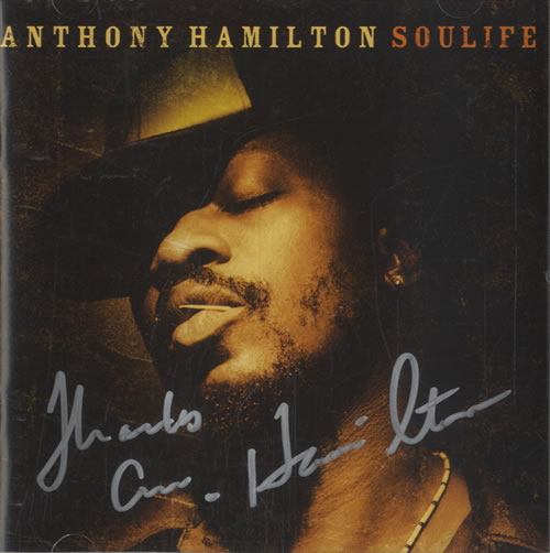 Anthony Hamilton Soulife - Autographed CD album (CDLP) US AJ0CDSO520481