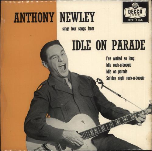 Anthony Newley Idle On Parade EP 7" vinyl single (7 inch record / 45) UK AN307ID554572