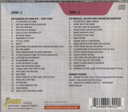 Anthony Newley Newley Compiled � The UK Singles As & Bs And More 1959-1962 2 CD album set (Double CD) UK AN32CNE835689